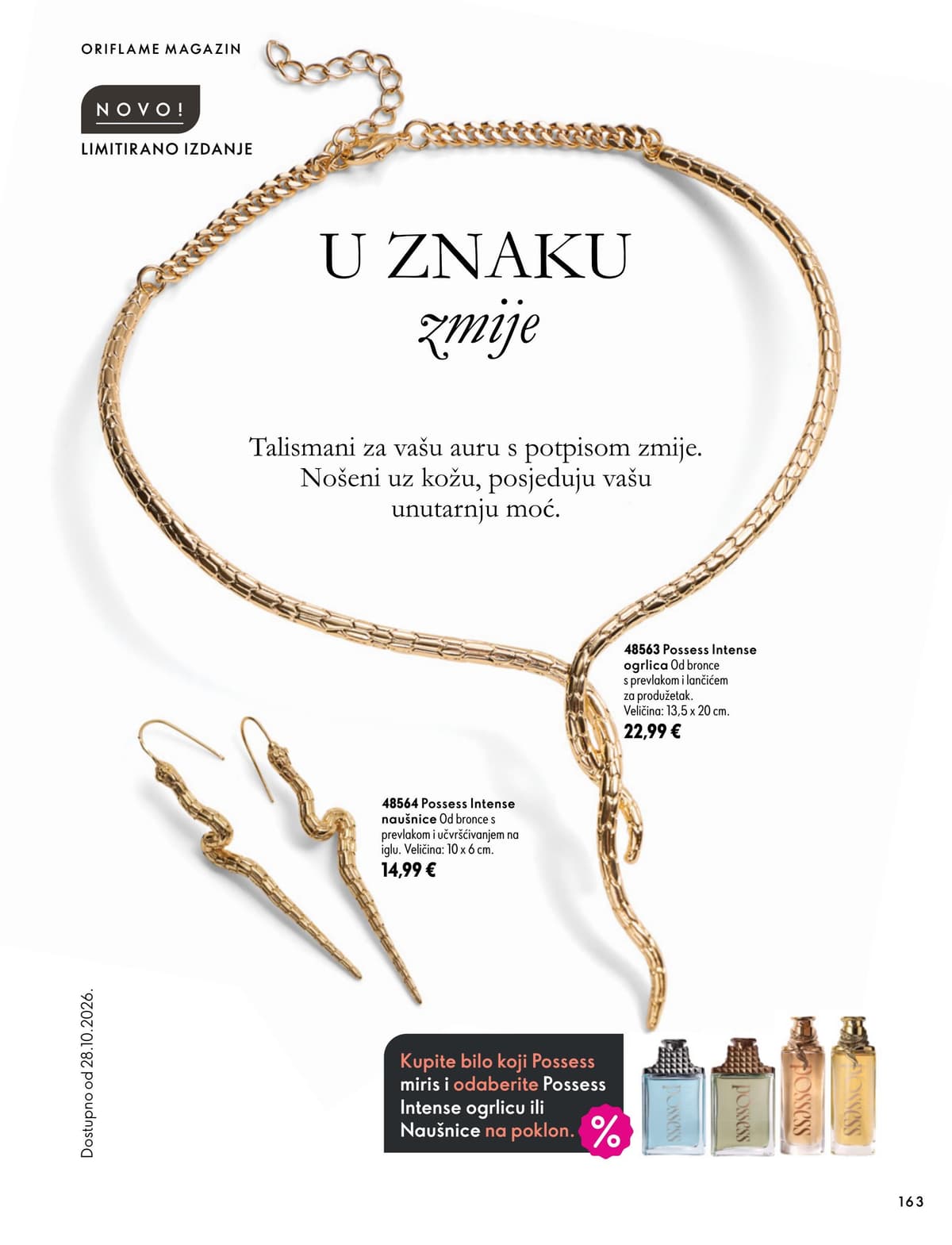 Stranica 163. Oriflame kataloga - Listopad 2026 od 16.10.2026.