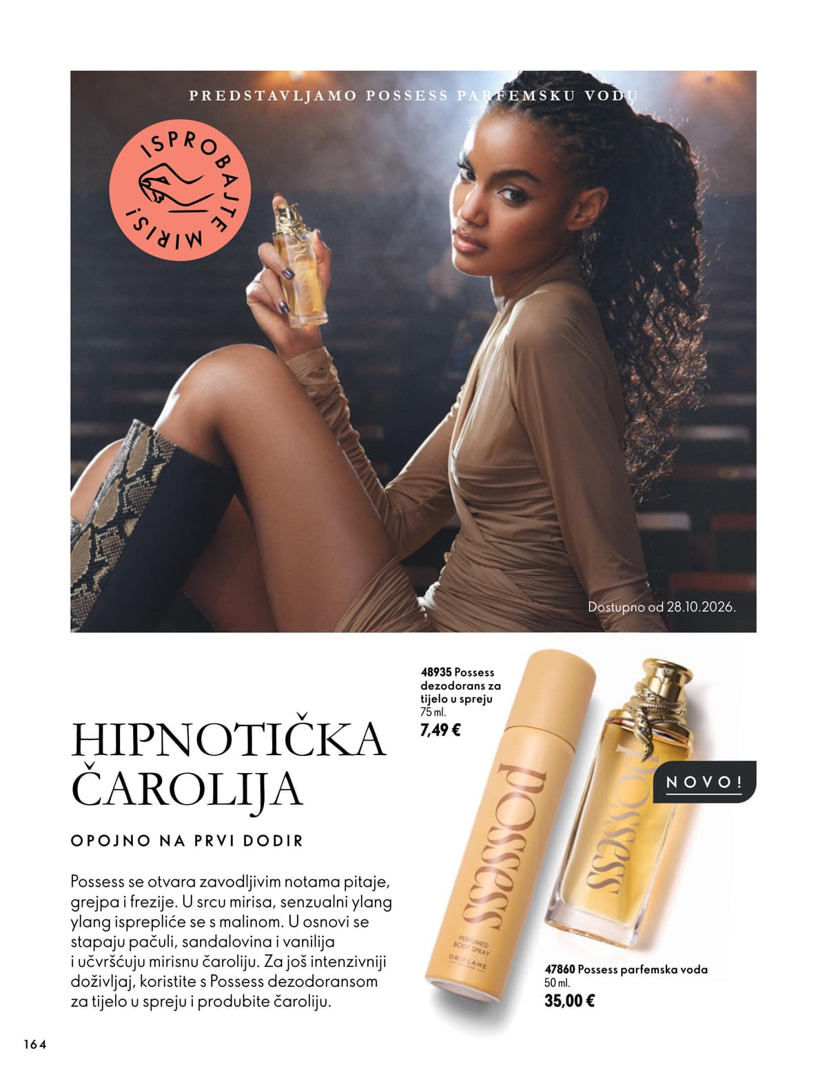 Stranica 164. Oriflame kataloga - Listopad 2026 od 16.10.2026.