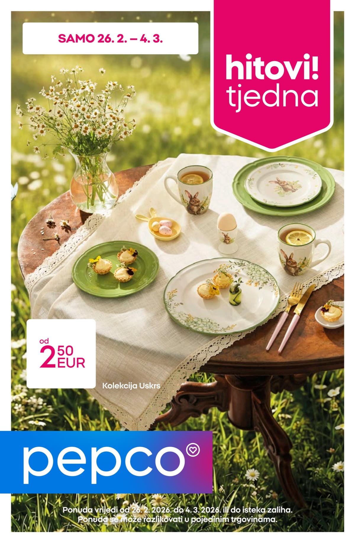 Stranica 1. Pepco kataloga - Uskrs od 27.02.2026.