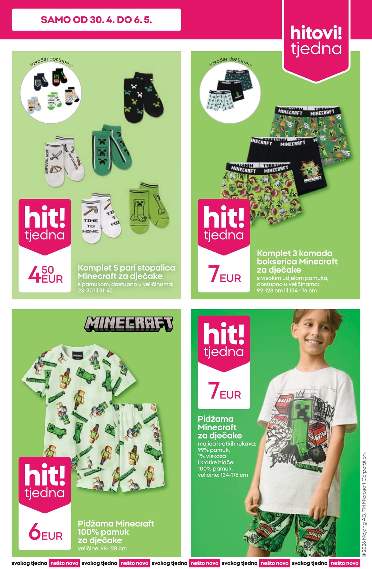 Stranica 3. Pepco kataloga - Minecraft