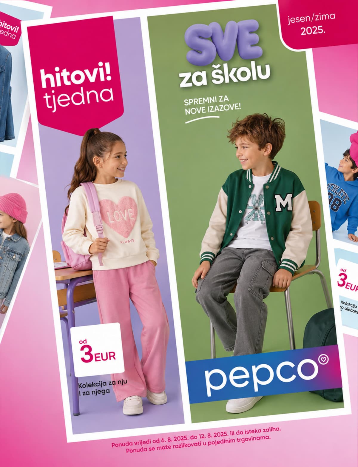 Stranica 1. Pepco kataloga - Sve za školu od 12.08.2026.