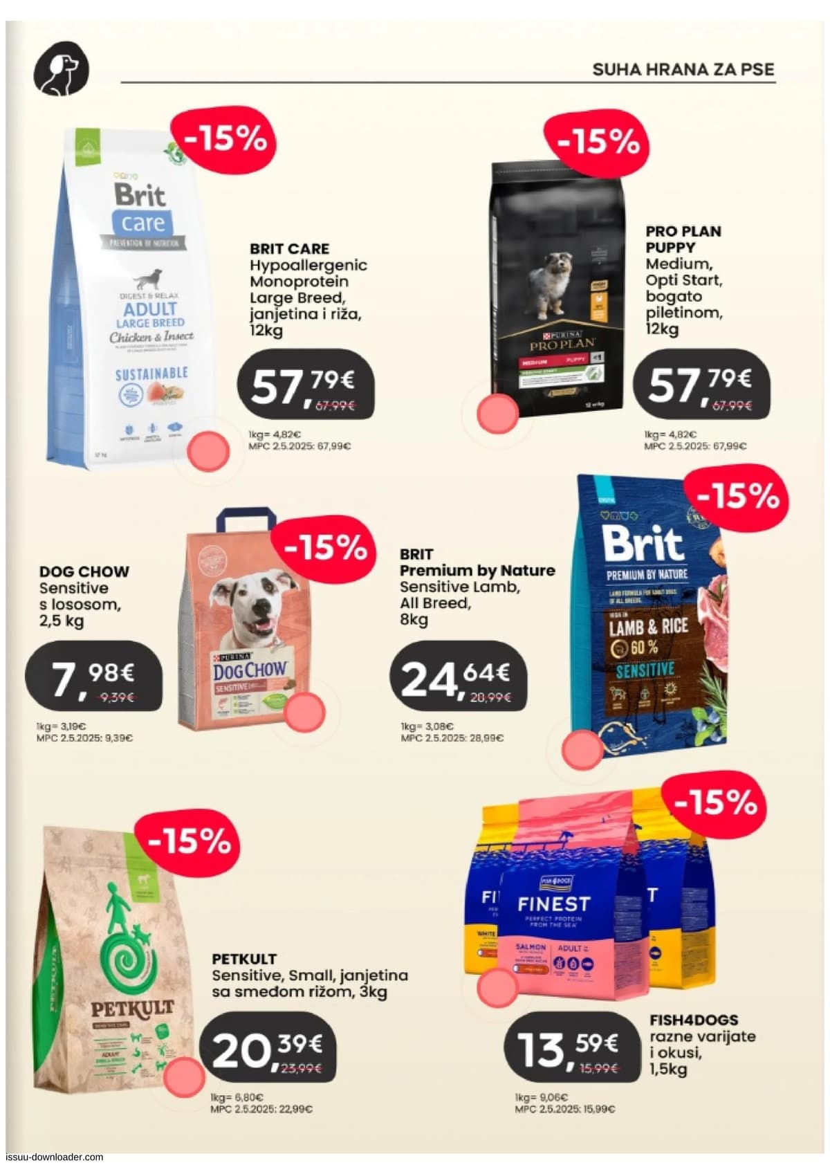 Stranica 3. Pet Centar kataloga - Ožujak 2026. od 15.03.2026.