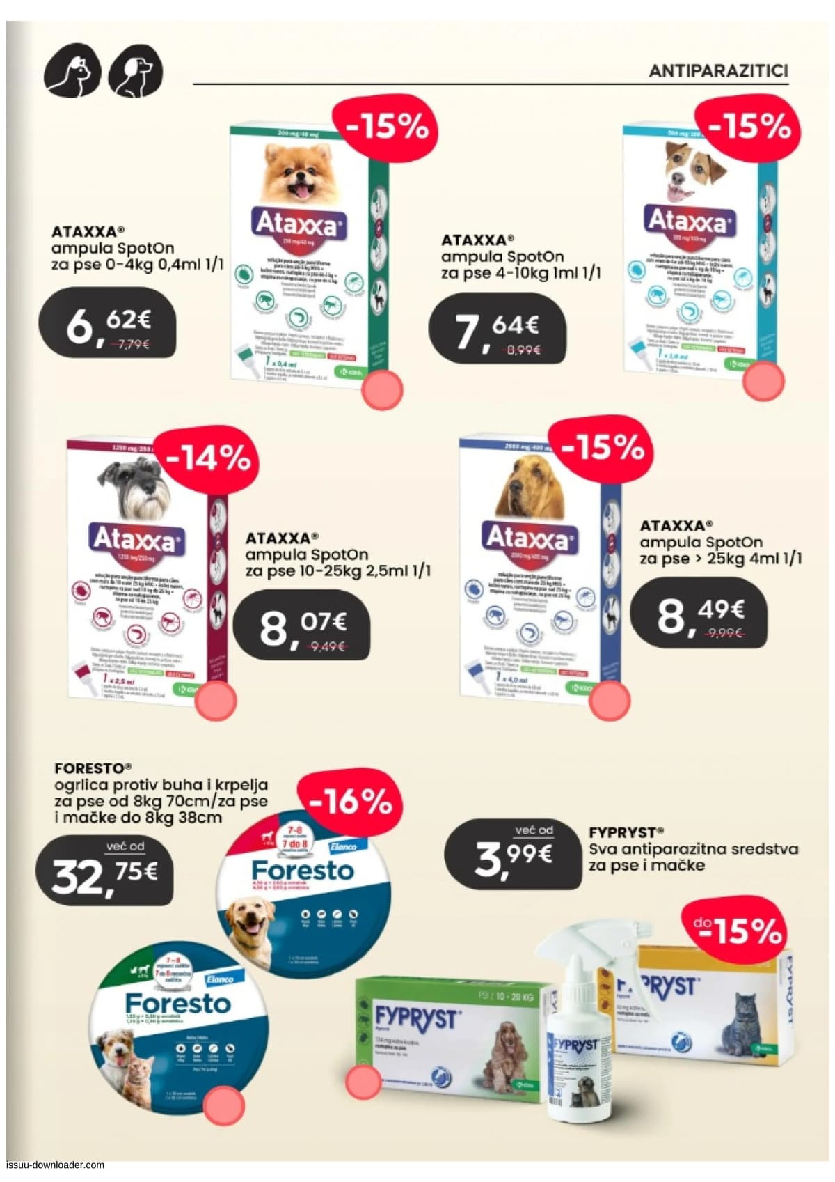 Stranica 5. Pet Centar kataloga - Ožujak 2026. od 15.03.2026.