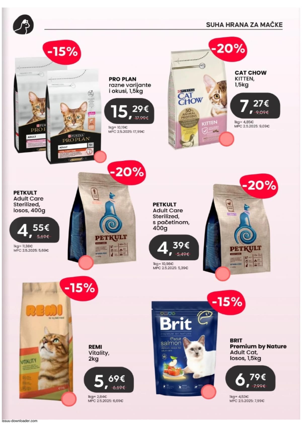 Stranica 9. Pet Centar kataloga - Ožujak 2026. od 15.03.2026.