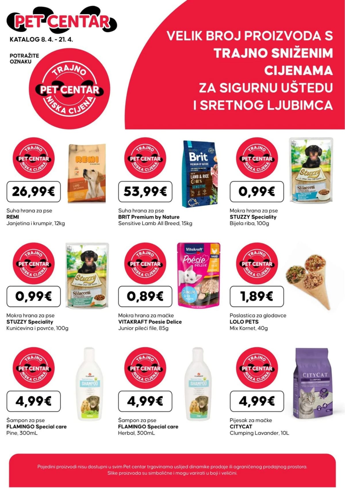 Stranica 1. Pet Centar kataloga - Travanj 2026.