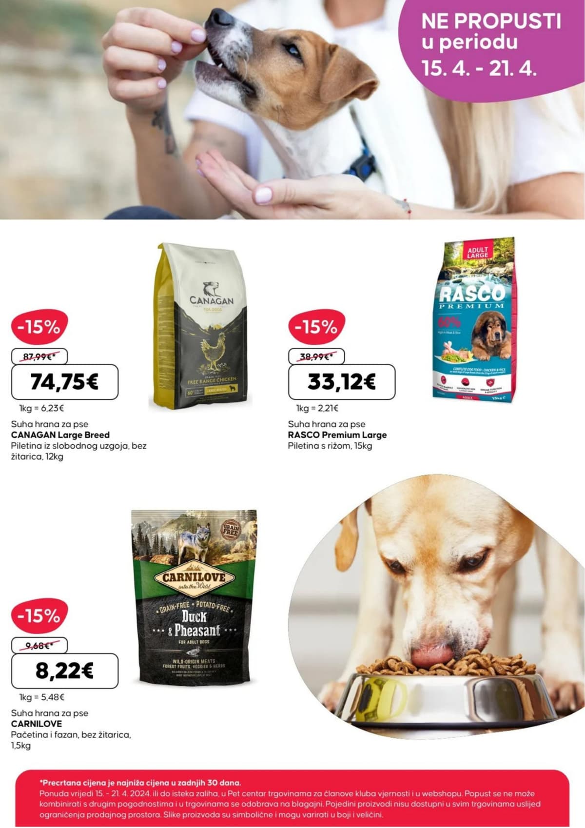 Stranica 15. Pet Centar kataloga - Travanj 2026.
