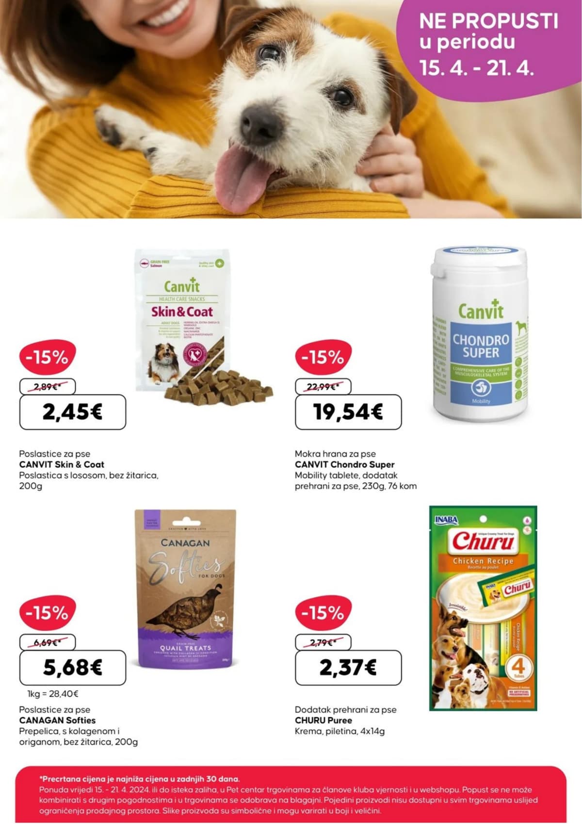 Stranica 17. Pet Centar kataloga - Travanj 2026.