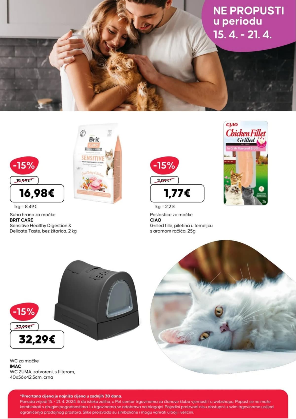 Stranica 21. Pet Centar kataloga - Travanj 2026.