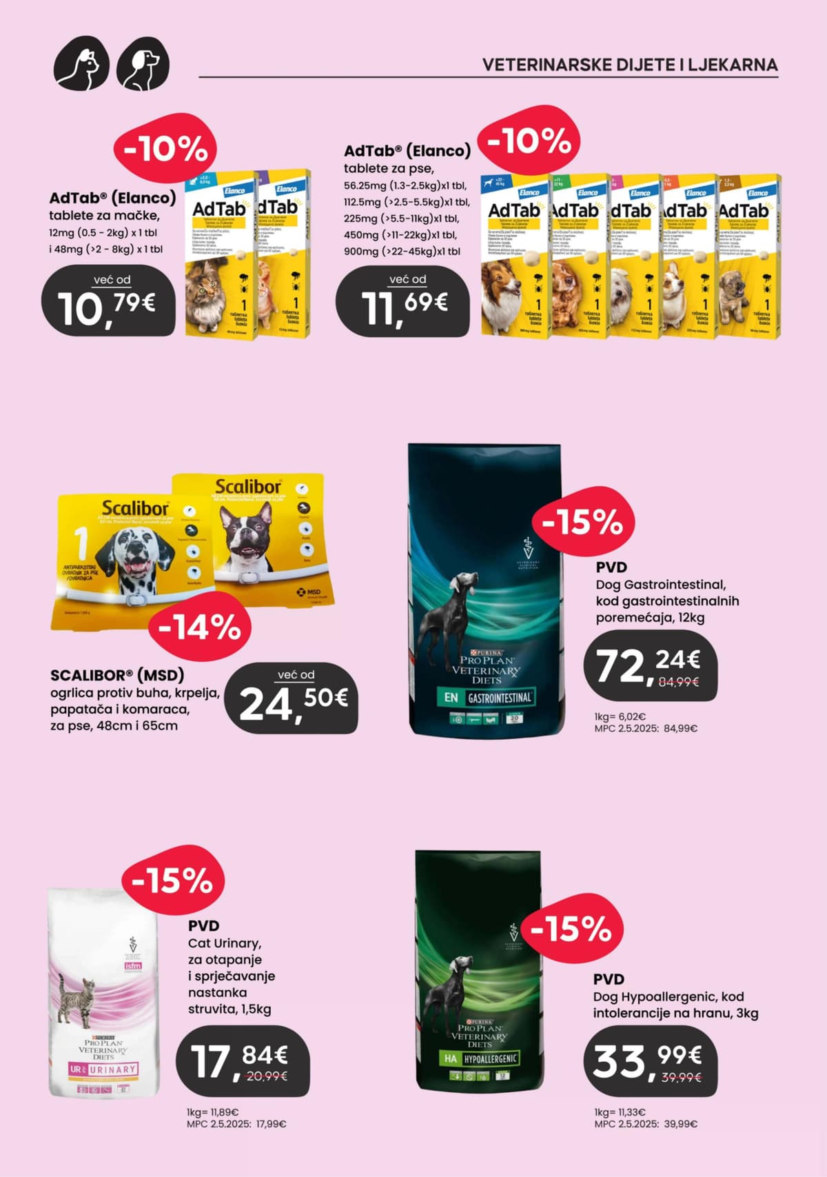 Stranica 15. Pet Centar kataloga - Tjedna Akcija od 05.05.2026.