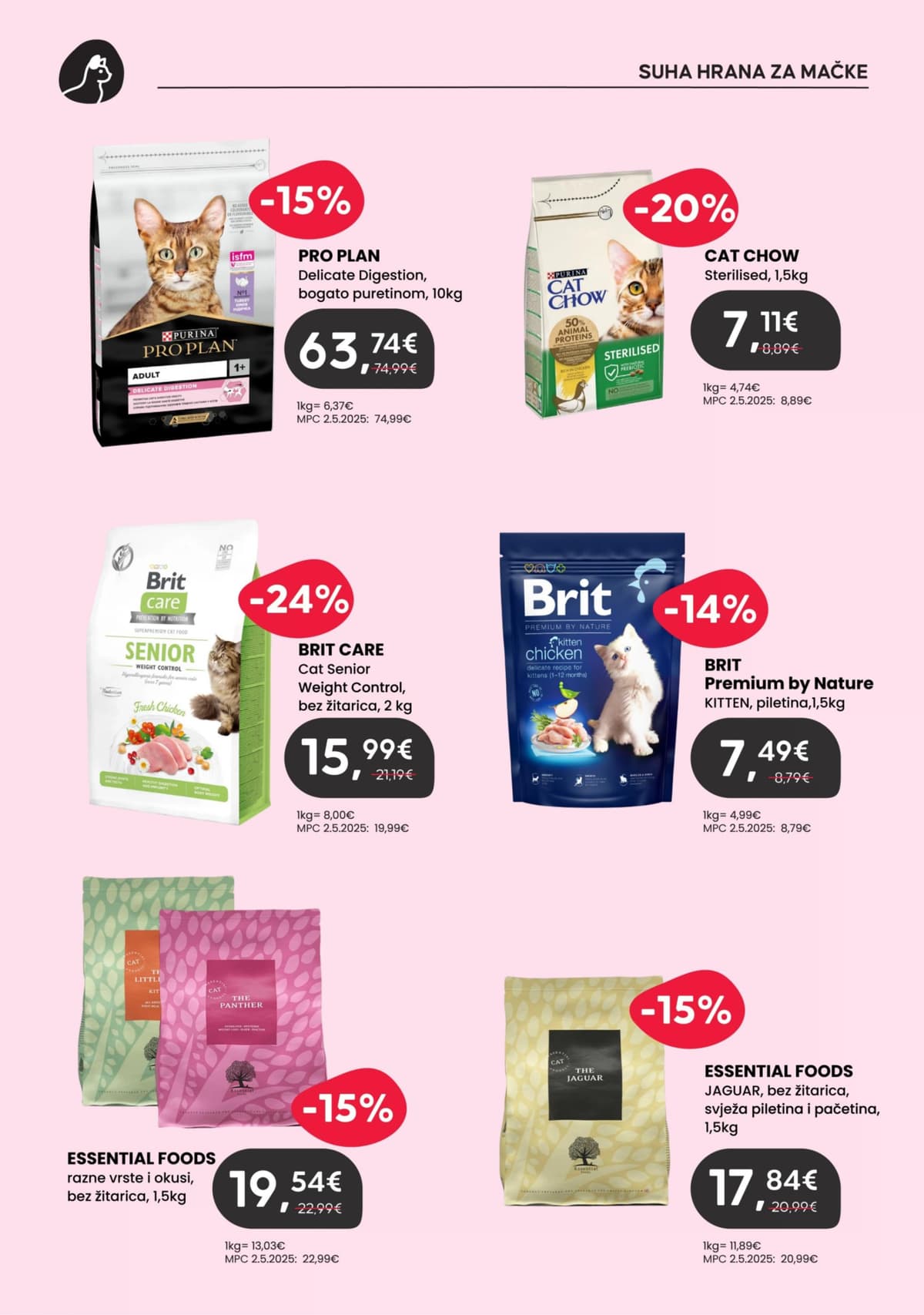 Stranica 18. Pet Centar kataloga - Tjedna Akcija od 05.05.2026.