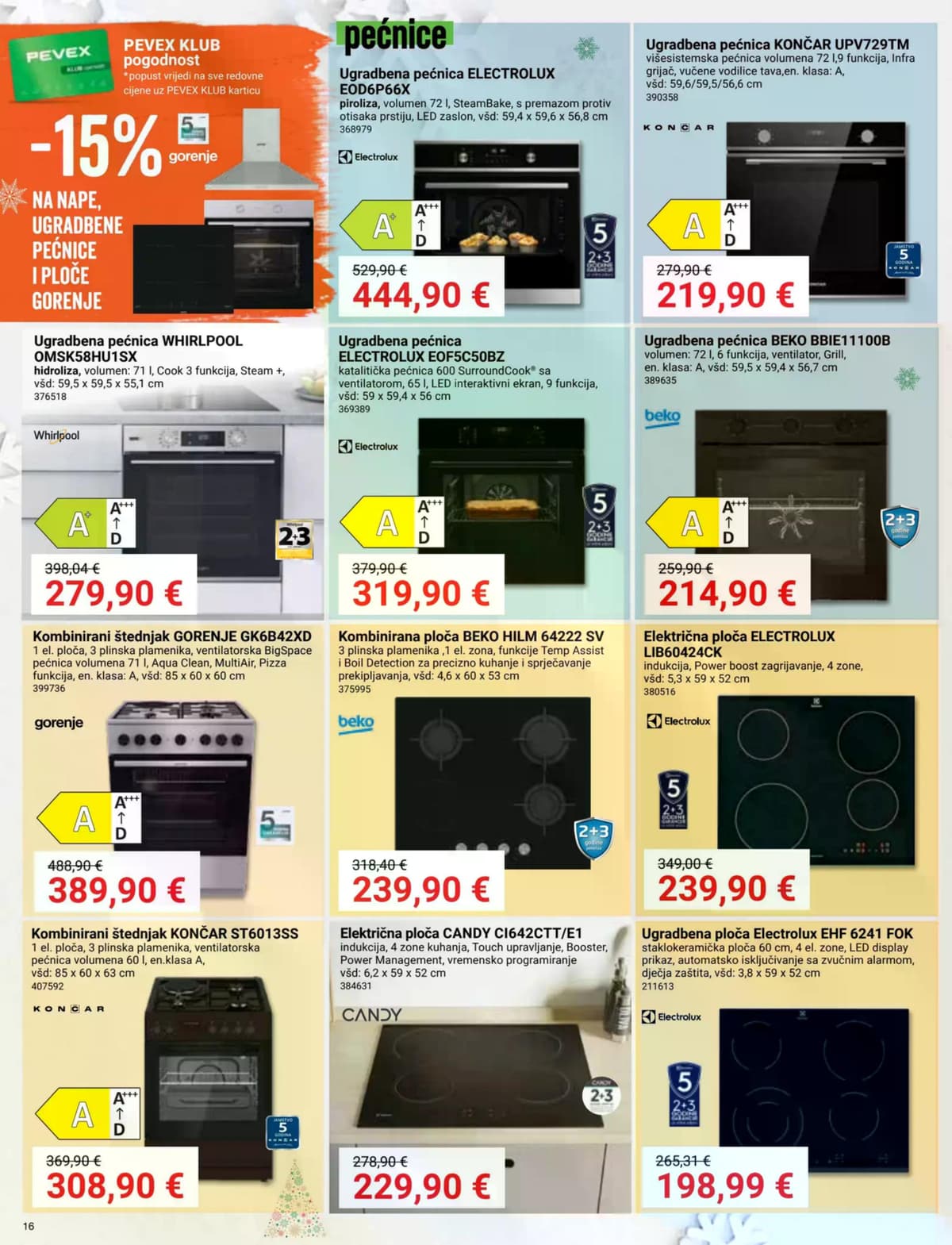 Stranica 16. Pevex kataloga - Prosinac od 27.02.2026.