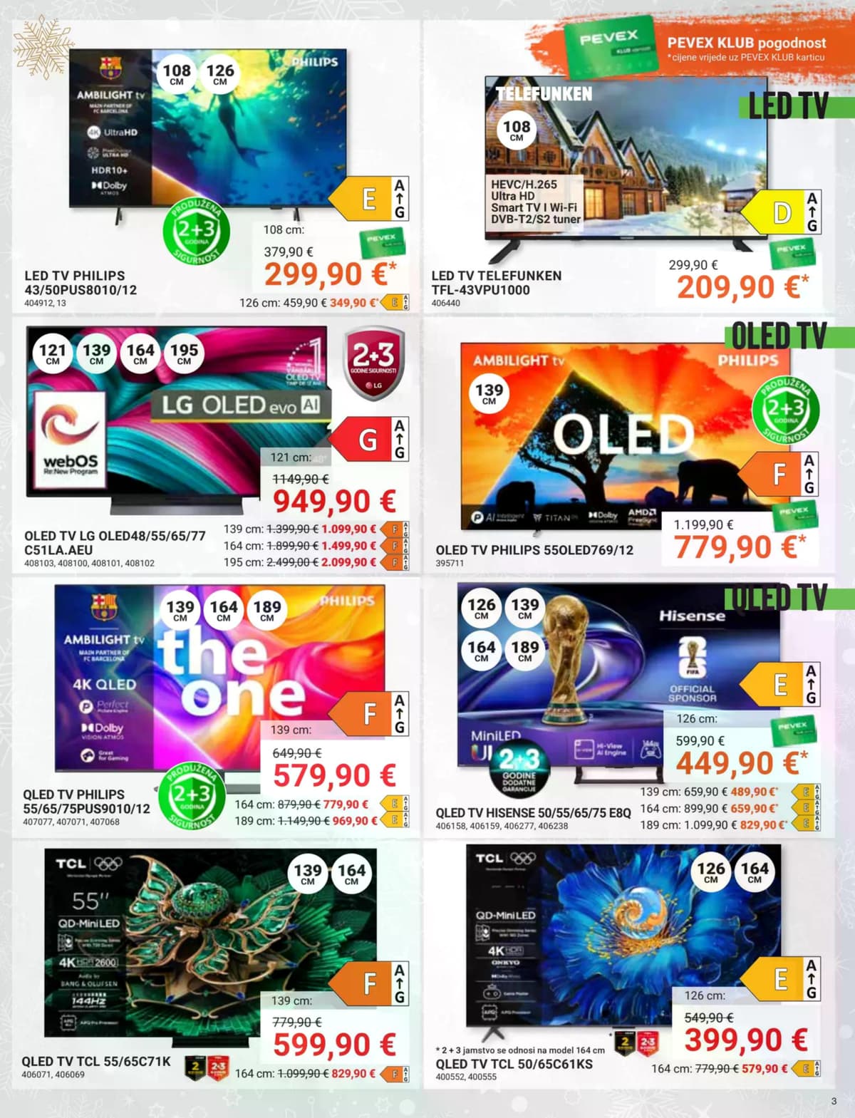 Stranica 3. Pevex kataloga - Prosinac