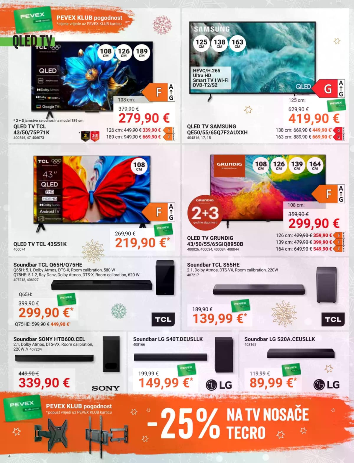 Stranica 4. Pevex kataloga - Prosinac