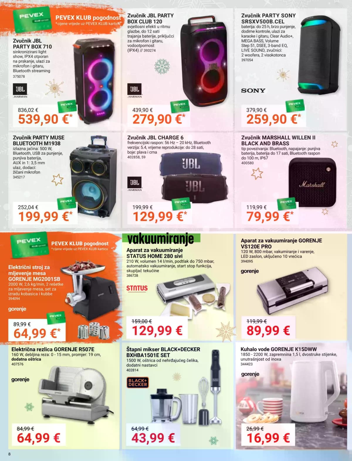 Stranica 8. Pevex kataloga - Prosinac