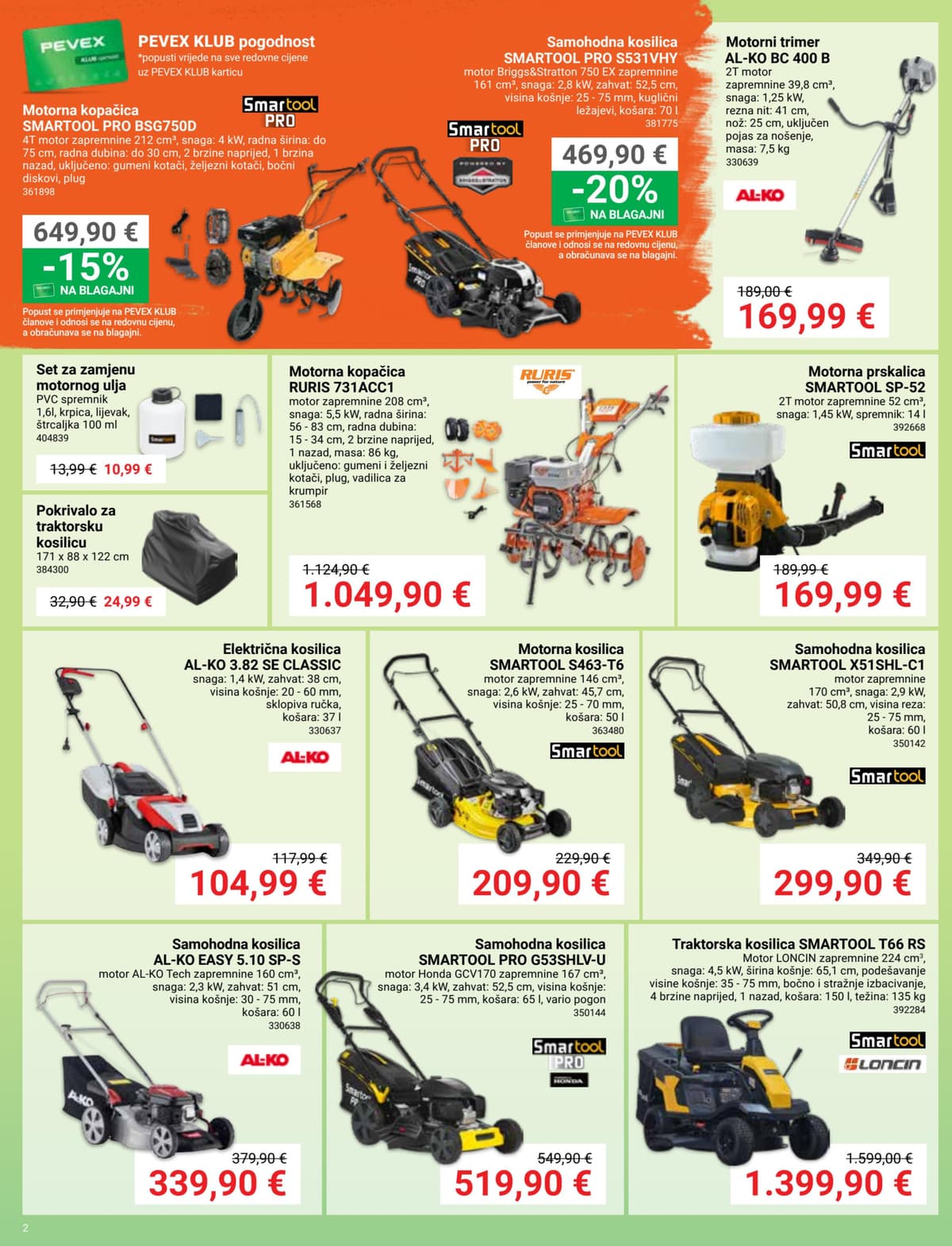 Stranica 2. Pevex kataloga - Ožujak 2026. od 15.03.2026.