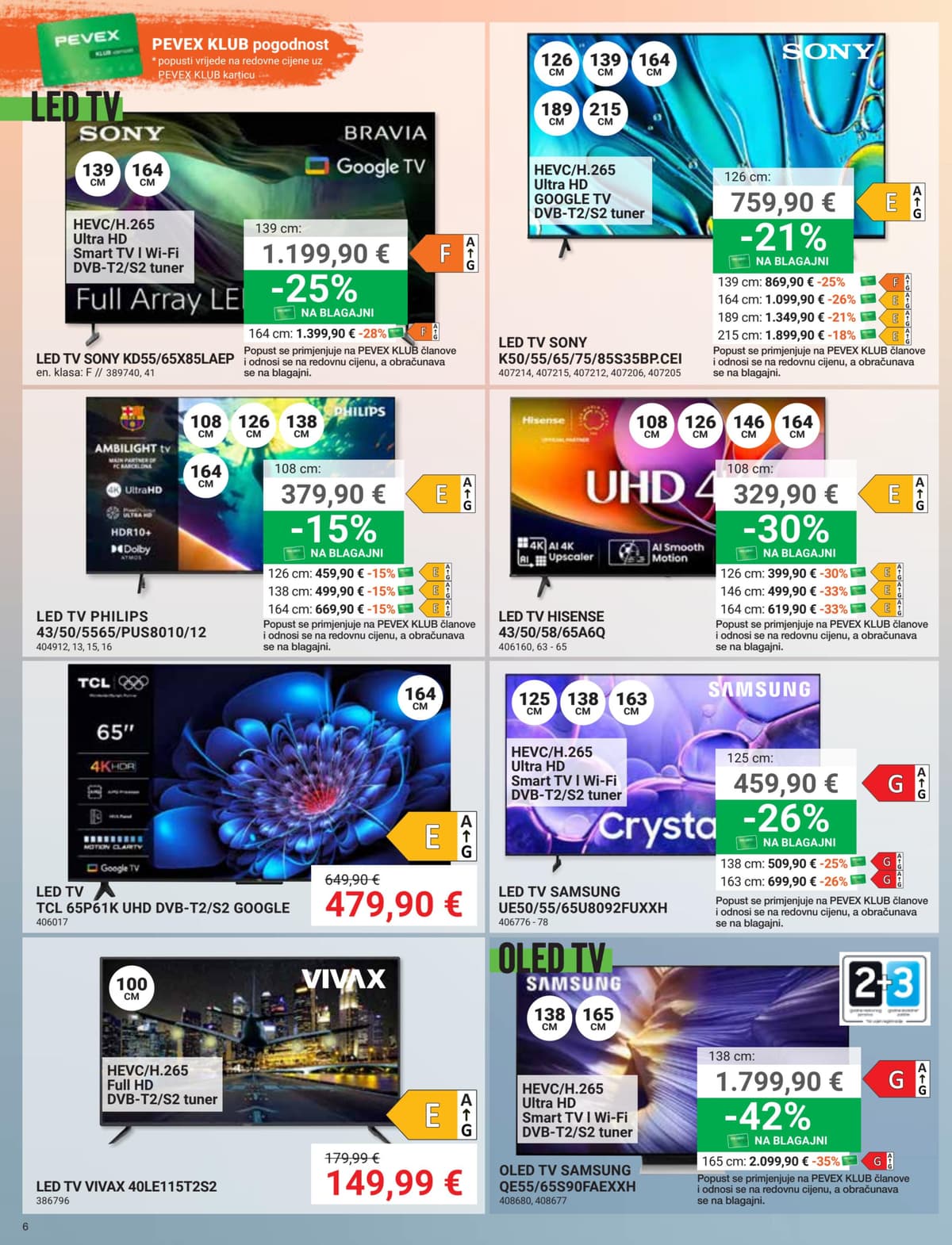 Stranica 6. Pevex kataloga - Ožujak 2026. od 15.03.2026.