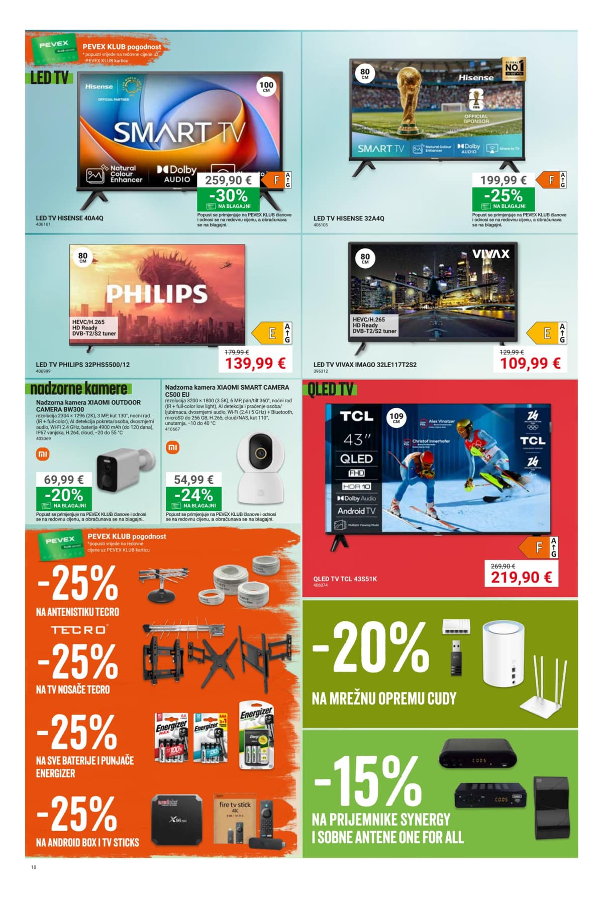 Stranica 10. Pevex kataloga - Opremanje Ožujak 2026.