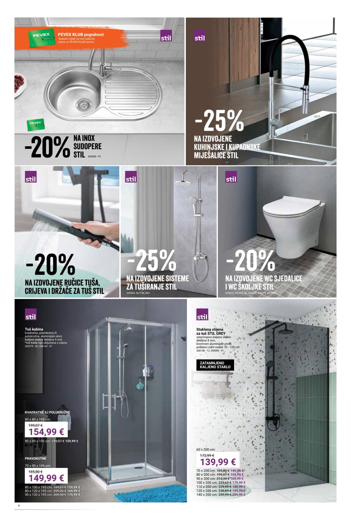 Stranica 4. Pevex kataloga - Opremanje Ožujak 2026.