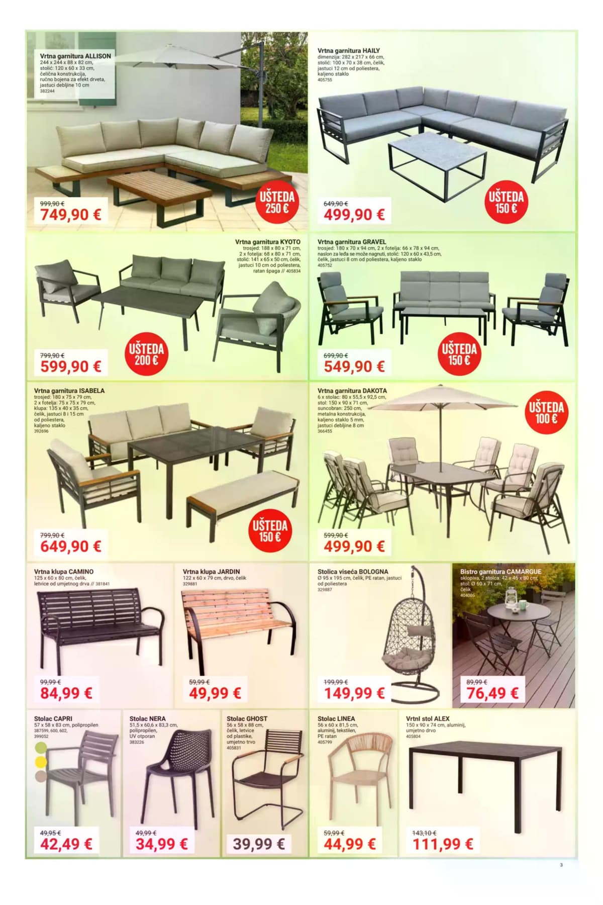 Stranica 3. Pevex kataloga - Vrt od 20.03.2026.