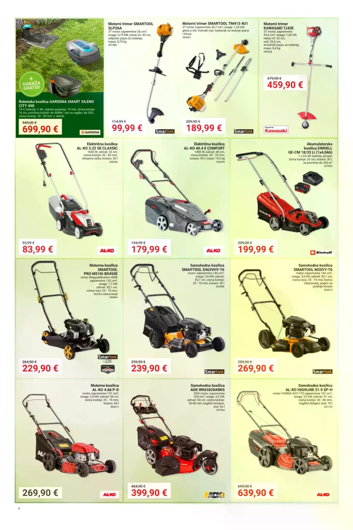 Stranica 4. Pevex kataloga - Vrt