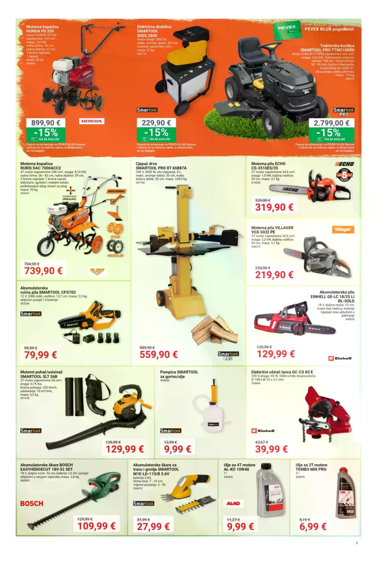 Stranica 5. Pevex kataloga - Vrt