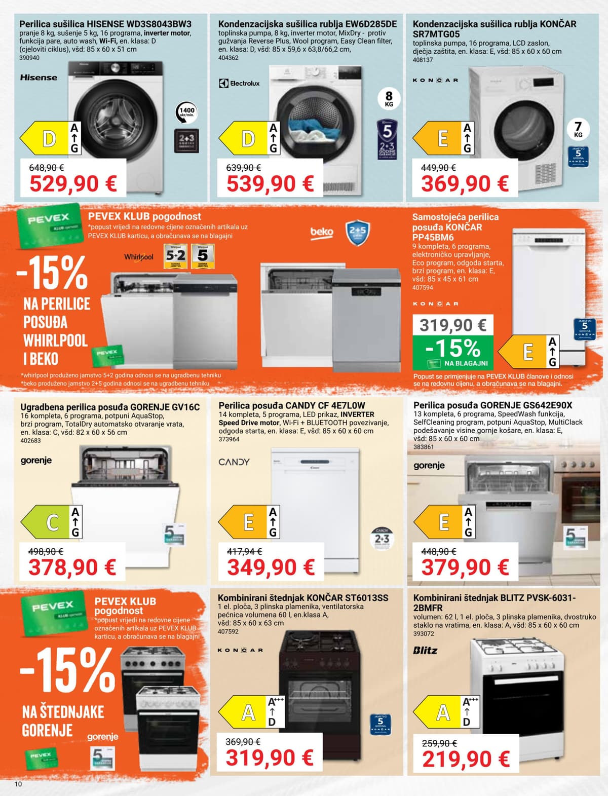 Stranica 10. Pevex kataloga - Travanj 2026