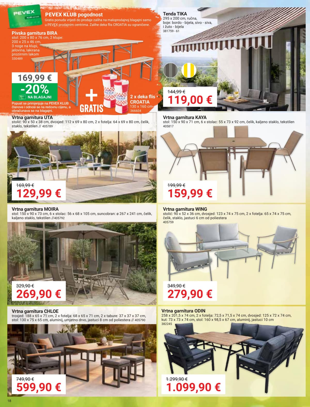 Stranica 18. Pevex kataloga - Travanj 2026 od 03.04.2026.