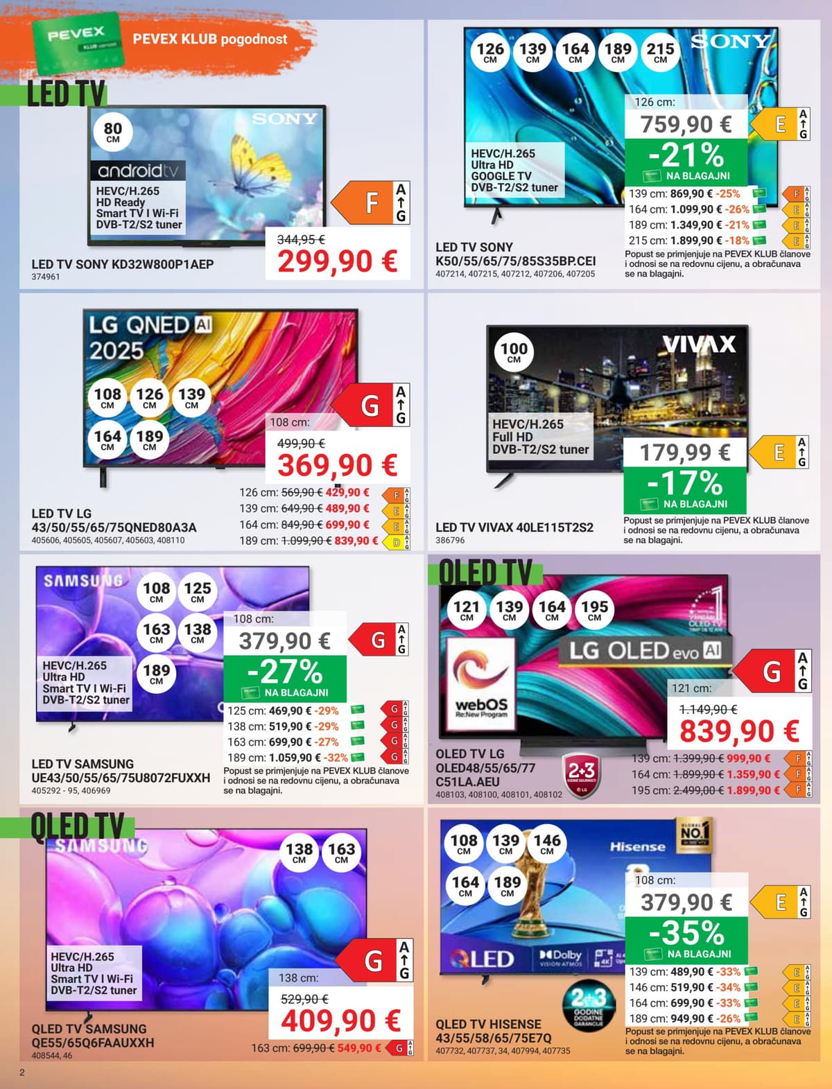 Stranica 2. Pevex kataloga - Travanj 2026 od 03.04.2026.