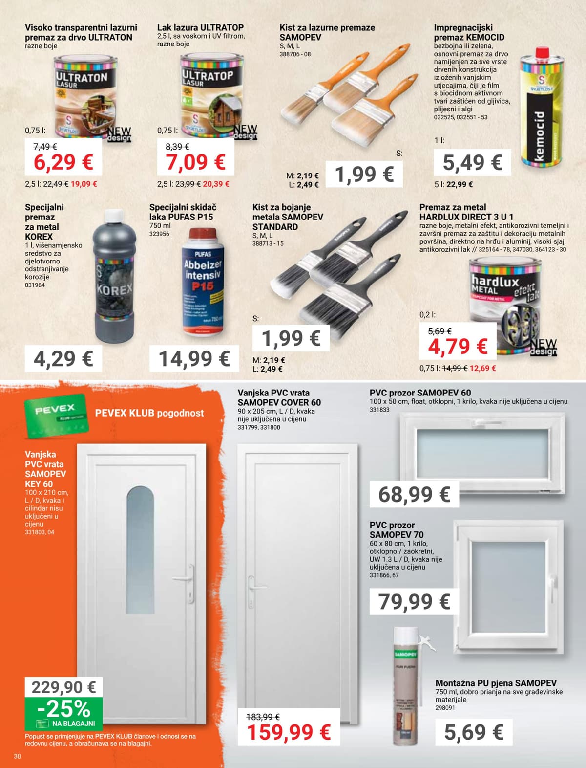 Stranica 30. Pevex kataloga - Travanj 2026 od 03.04.2026.