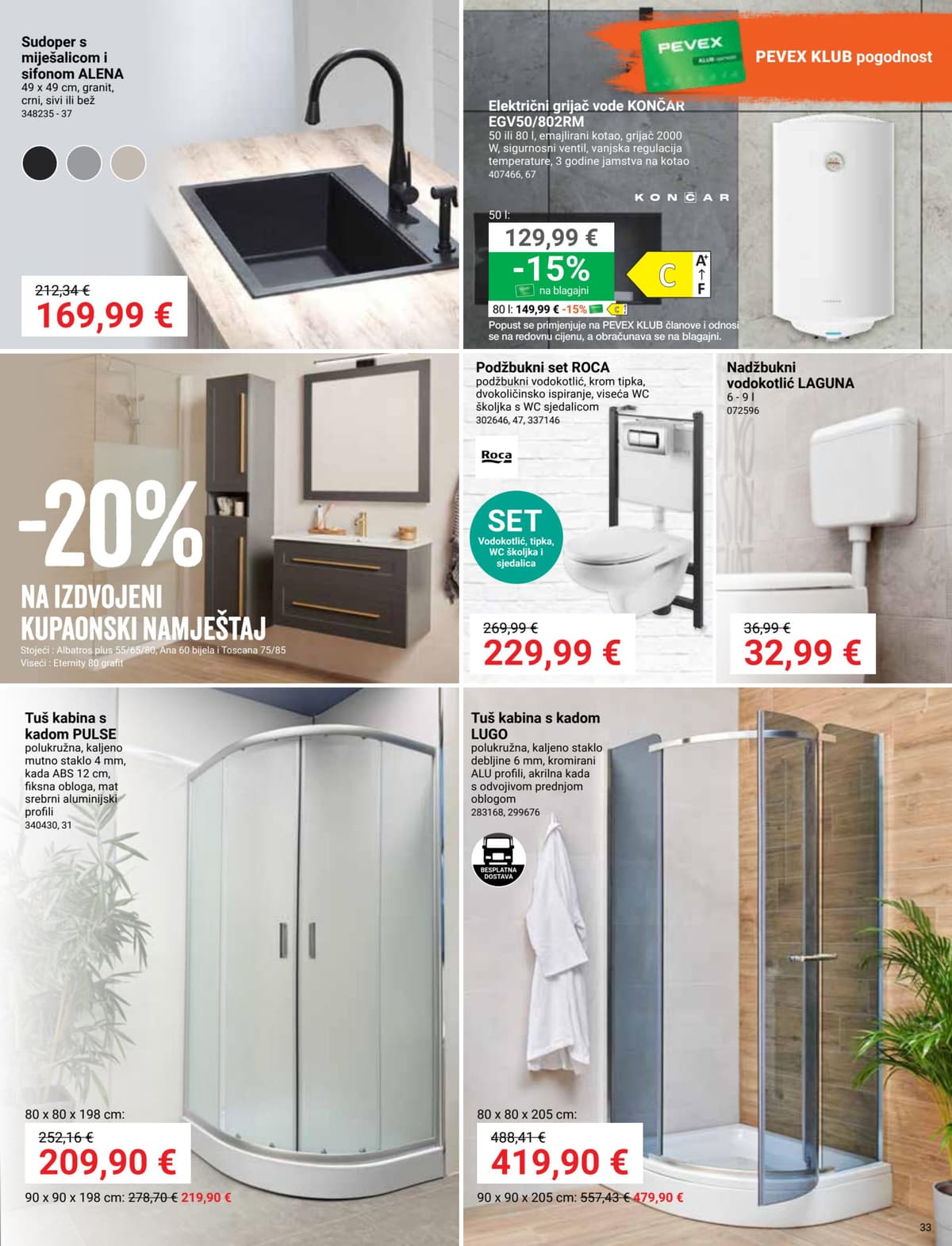 Stranica 33. Pevex kataloga - Travanj 2026 od 03.04.2026.