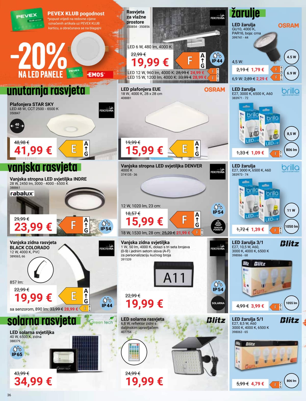 Stranica 36. Pevex kataloga - Travanj 2026 od 03.04.2026.