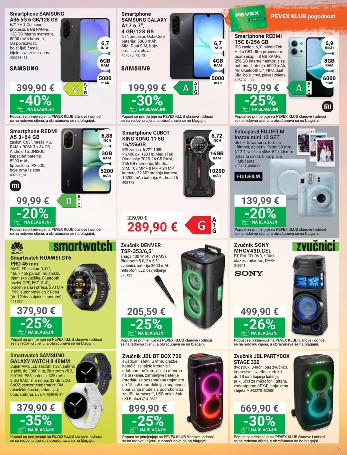 Stranica 5. Pevex kataloga - Travanj 2026