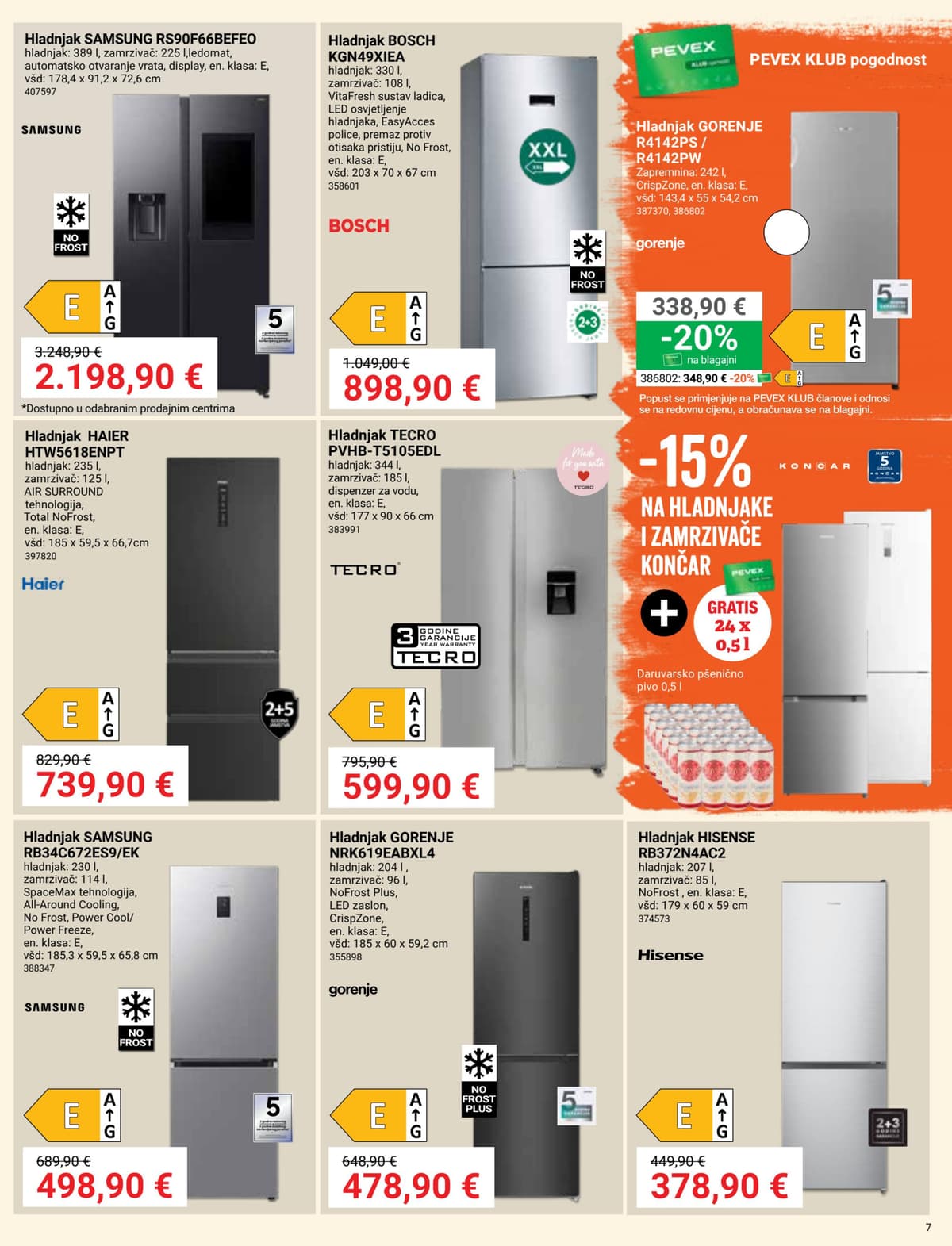 Stranica 7. Pevex kataloga - Travanj 2026