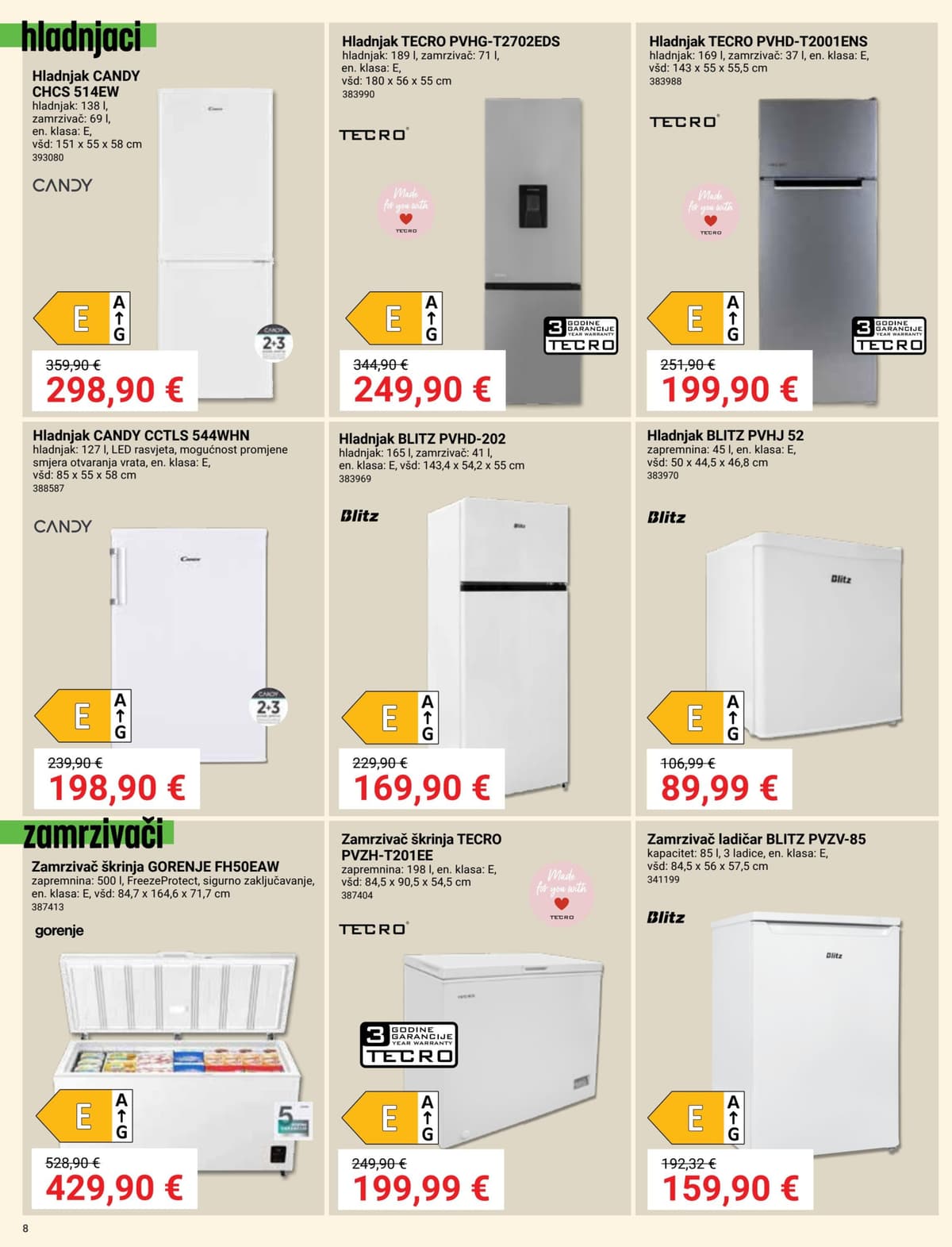 Stranica 8. Pevex kataloga - Travanj 2026 od 03.04.2026.