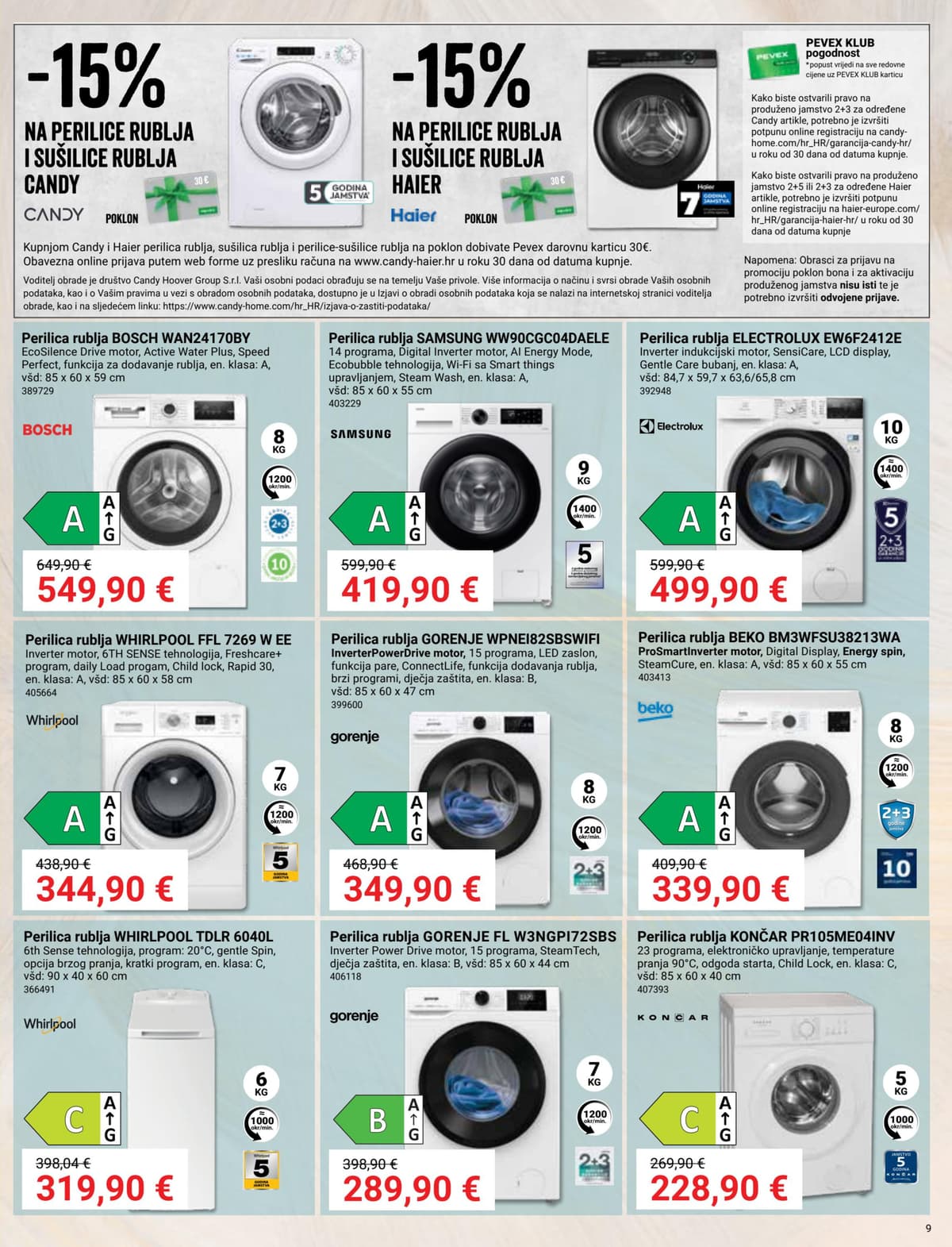 Stranica 9. Pevex kataloga - Travanj 2026 od 03.04.2026.
