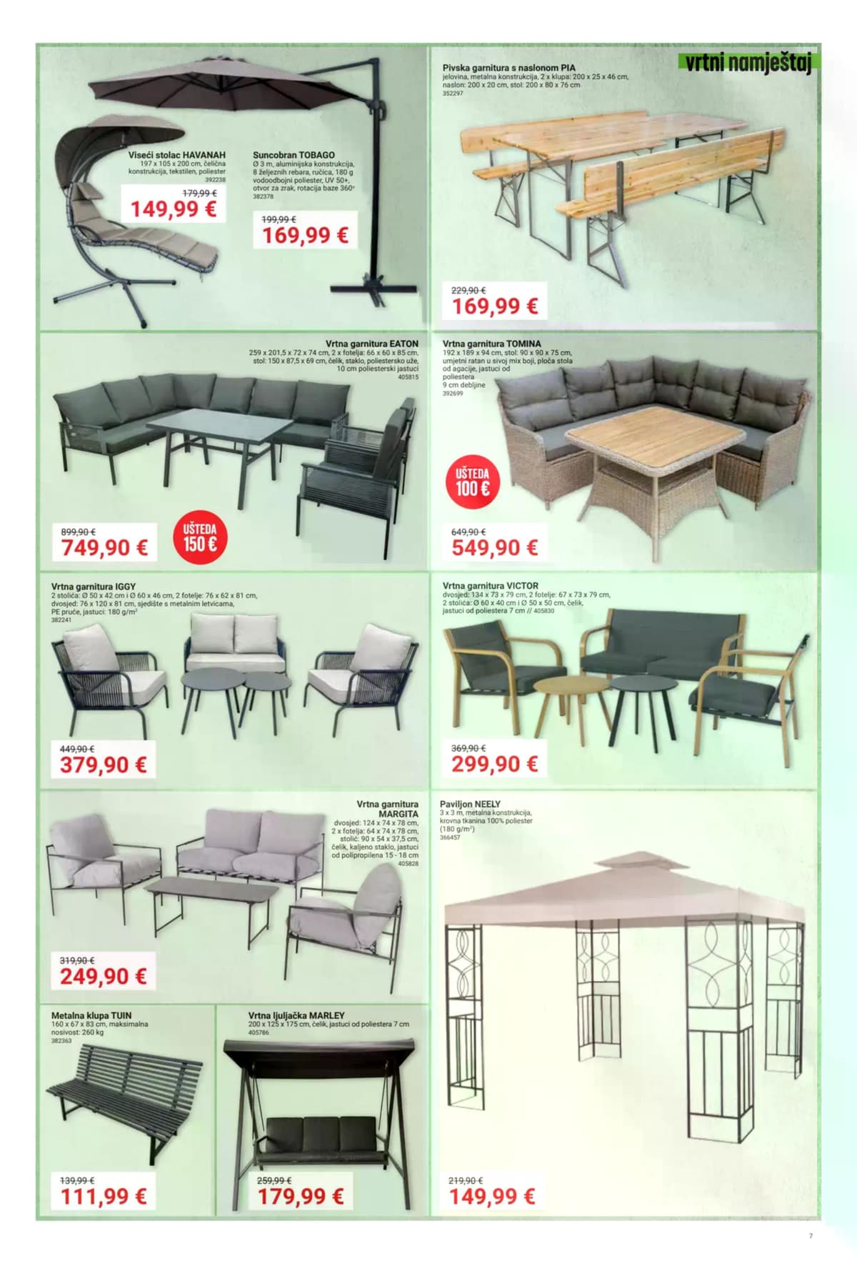 Stranica 7. Pevex kataloga - Roštilj i Rekreacija od 16.04.2026.