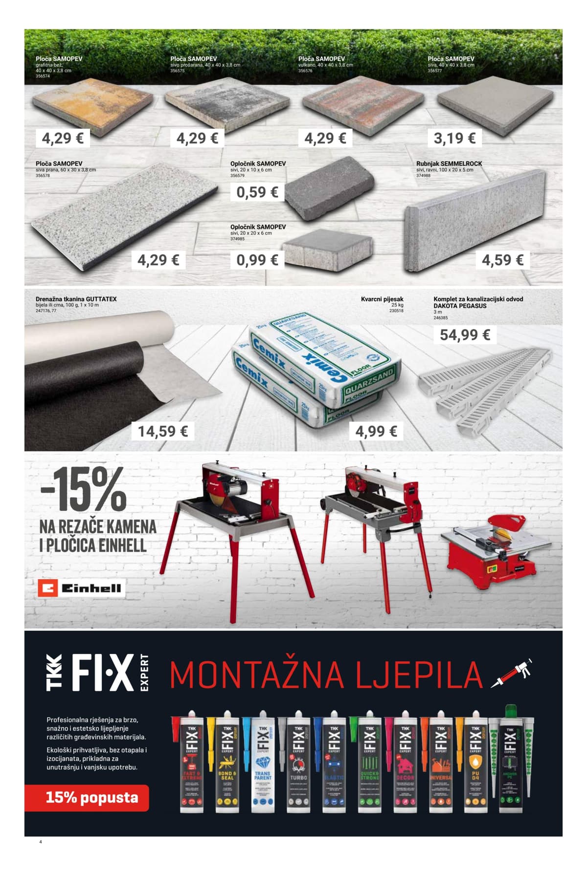 Stranica 4. Pevex kataloga - Gradnja Svibanj 2026. od 30.04.2026.