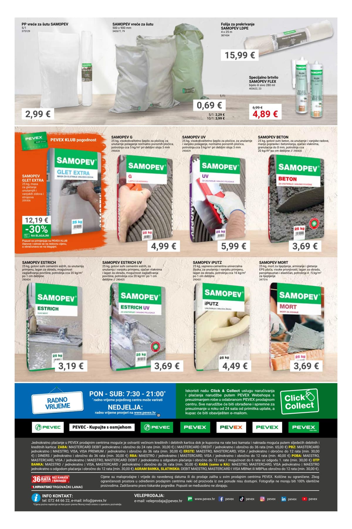 Stranica 8. Pevex kataloga - Gradnja Svibanj 2026. od 30.04.2026.