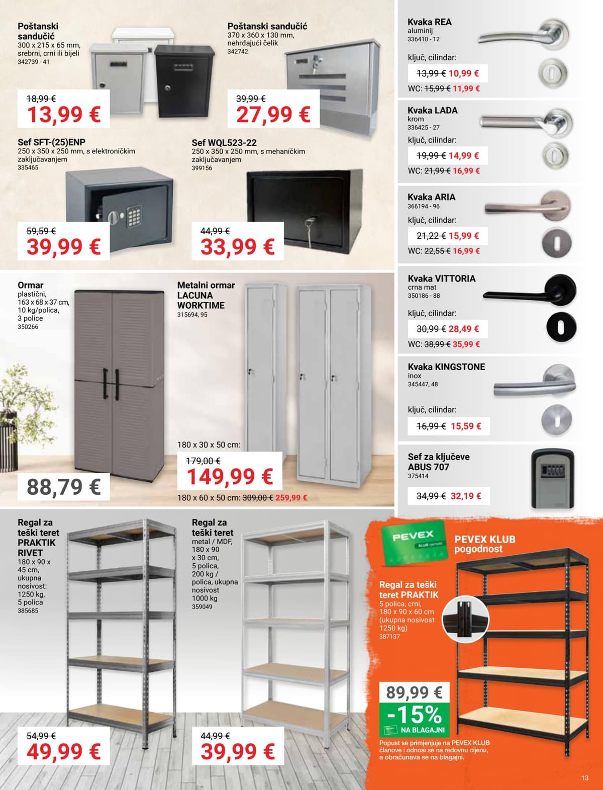 Stranica 13. Pevex kataloga - Svibanj 2026. od 30.04.2026.