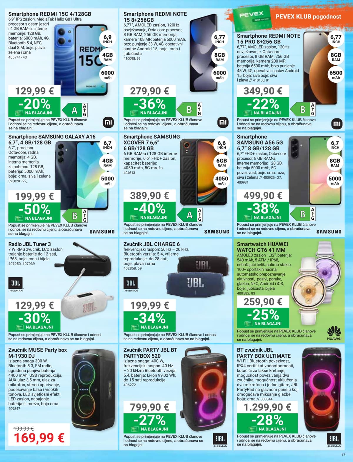 Stranica 17. Pevex kataloga - Svibanj 2026. od 30.04.2026.