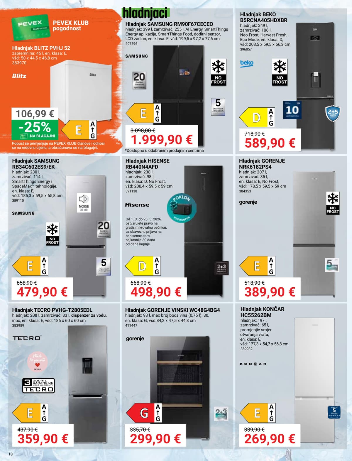 Stranica 18. Pevex kataloga - Svibanj 2026.