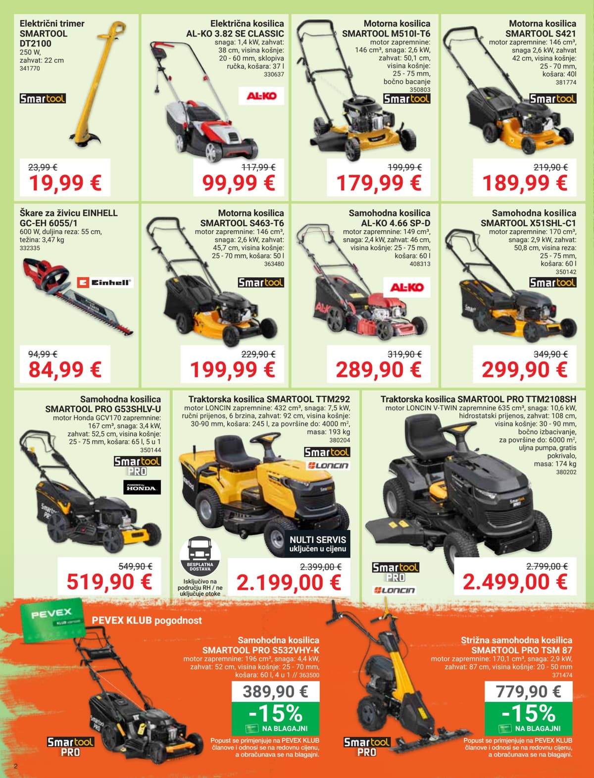 Stranica 2. Pevex kataloga - Svibanj 2026. od 30.04.2026.