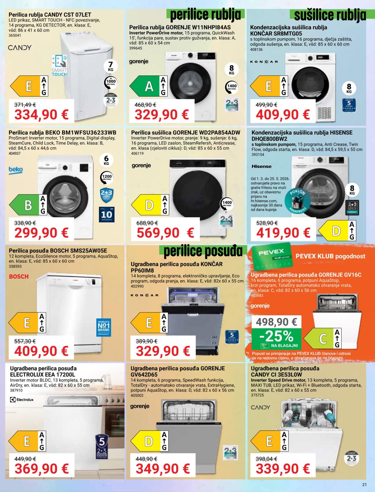 Stranica 21. Pevex kataloga - Svibanj 2026. od 30.04.2026.