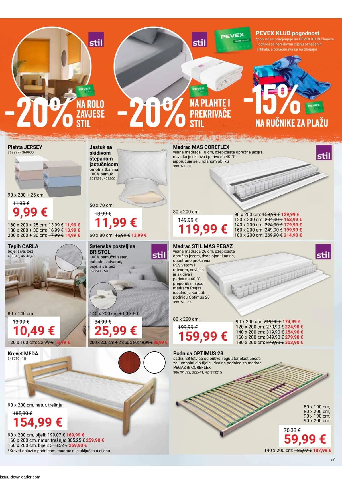 Stranica 37. Pevex kataloga - Lipanj 2026.