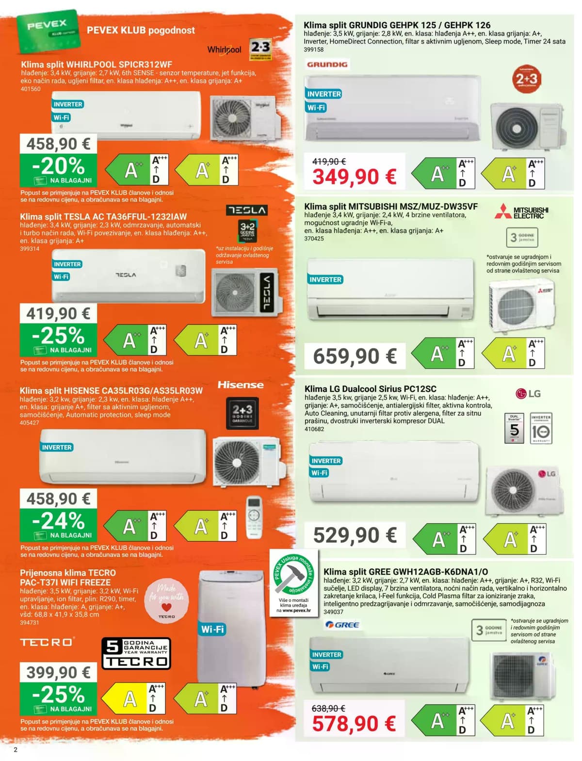 Stranica 2. Pevex kataloga - Srpanj 2026. od 26.06.2026
