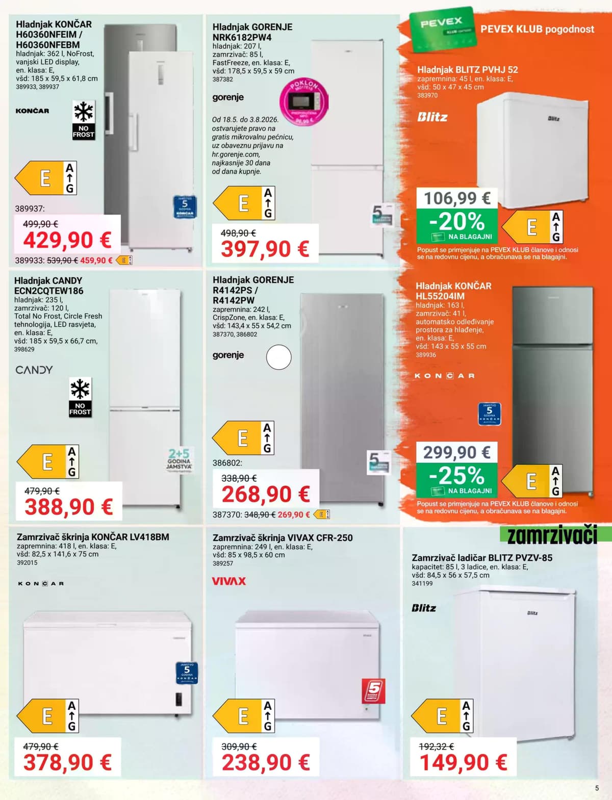 Stranica 5. Pevex kataloga - Srpanj 2026. od 26.06.2026