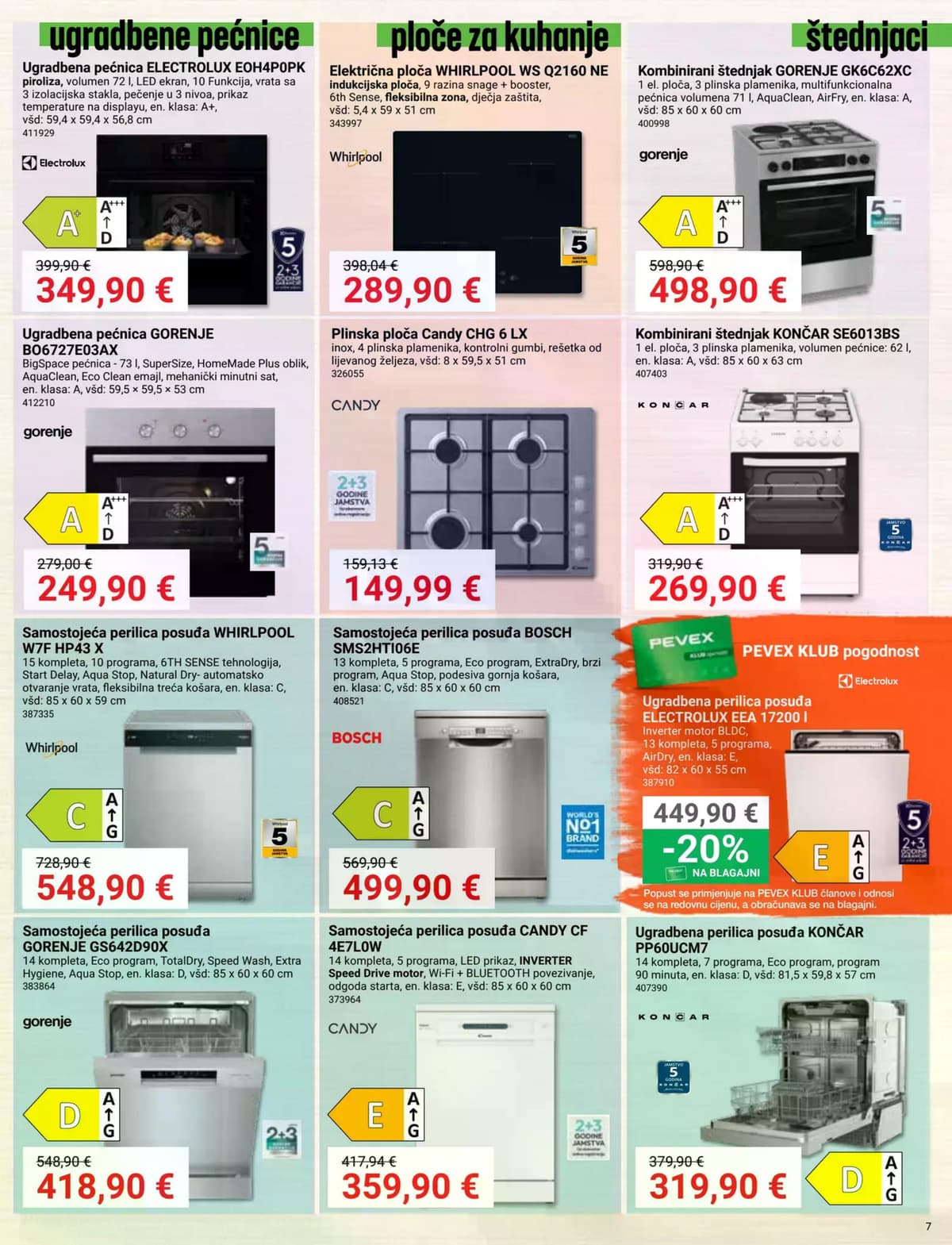 Stranica 7. Pevex kataloga - Srpanj 2026. od 26.06.2026