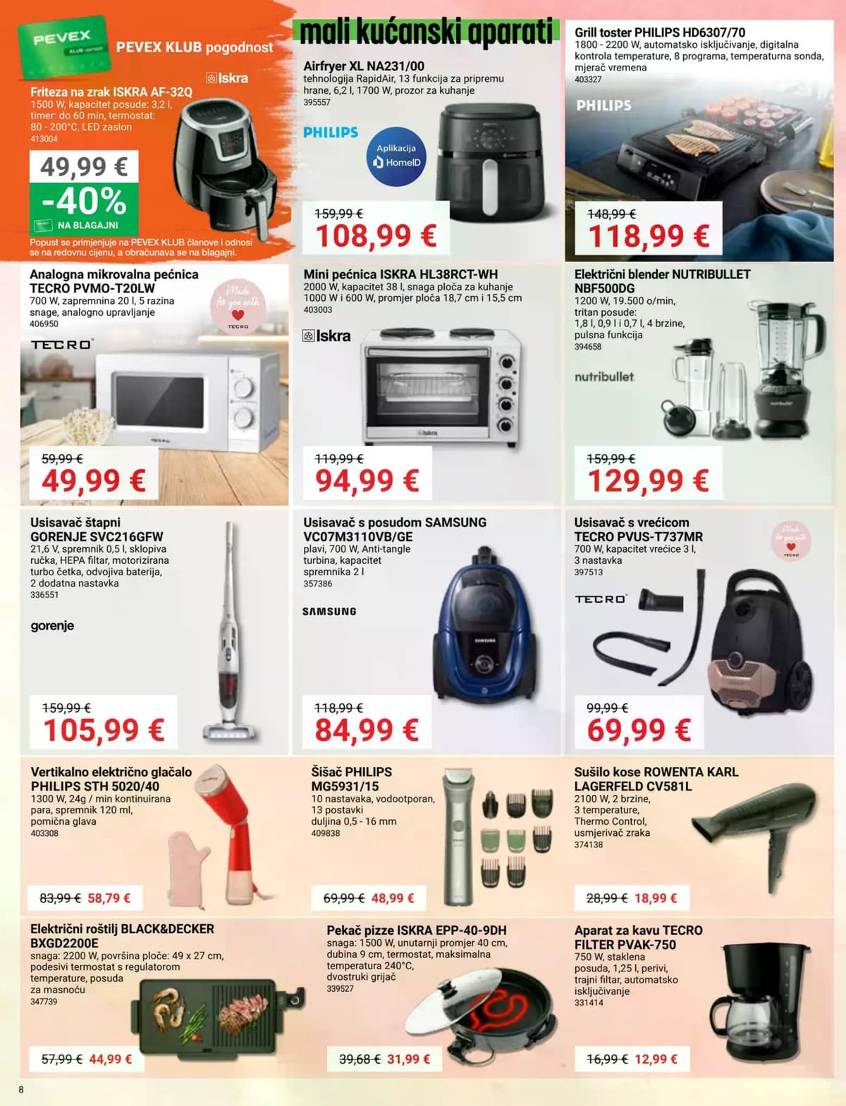 Stranica 8. Pevex kataloga - Srpanj 2026. od 26.06.2026
