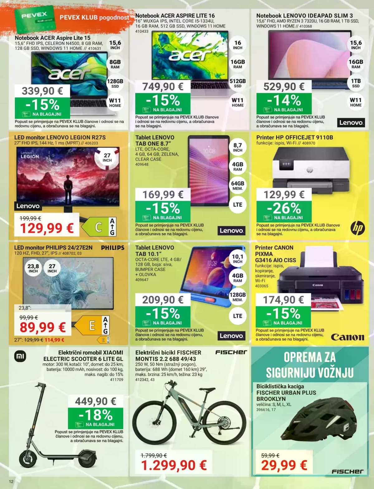 Stranica 12. Pevex kataloga - Srpanj 2026. od 26.06.2026
