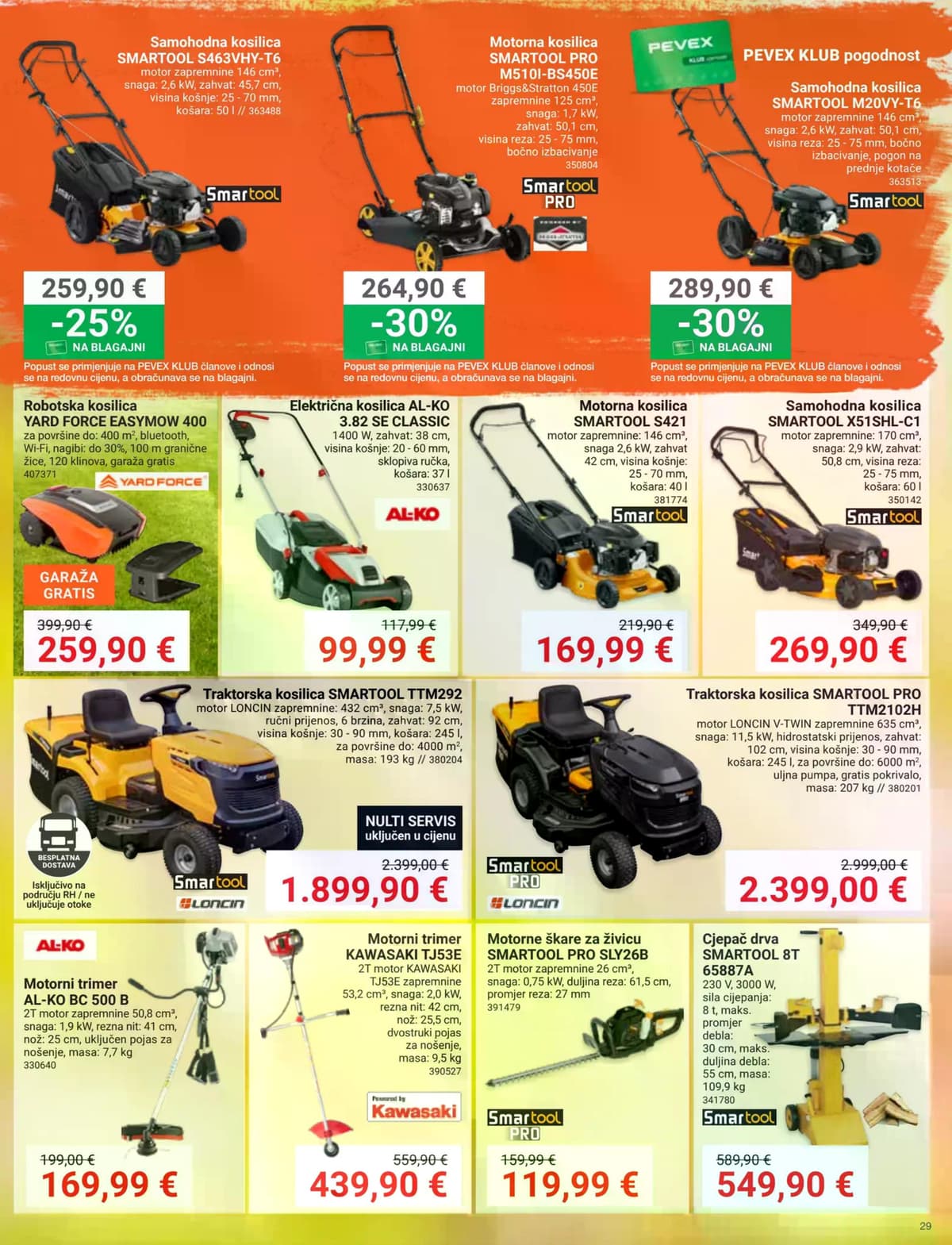Stranica 29. Pevex kataloga - Srpanj 2026. od 26.06.2026